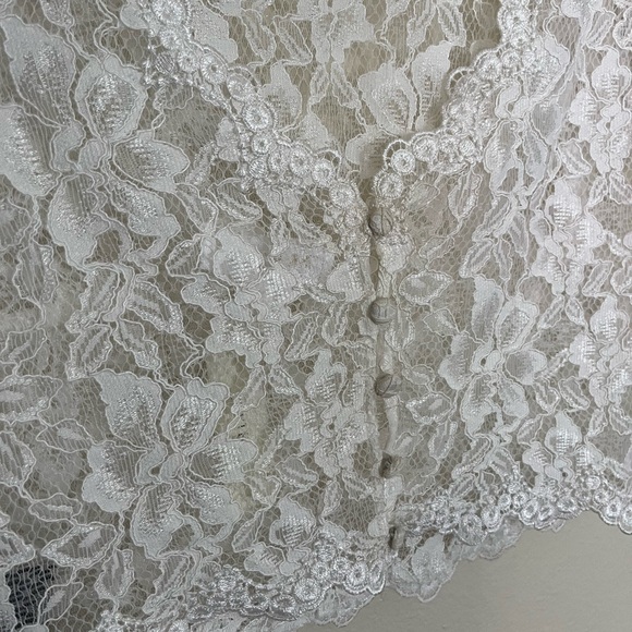 Tadashi Shoji Sydney BHLDN Wedding Topper - Picture 5 of 6